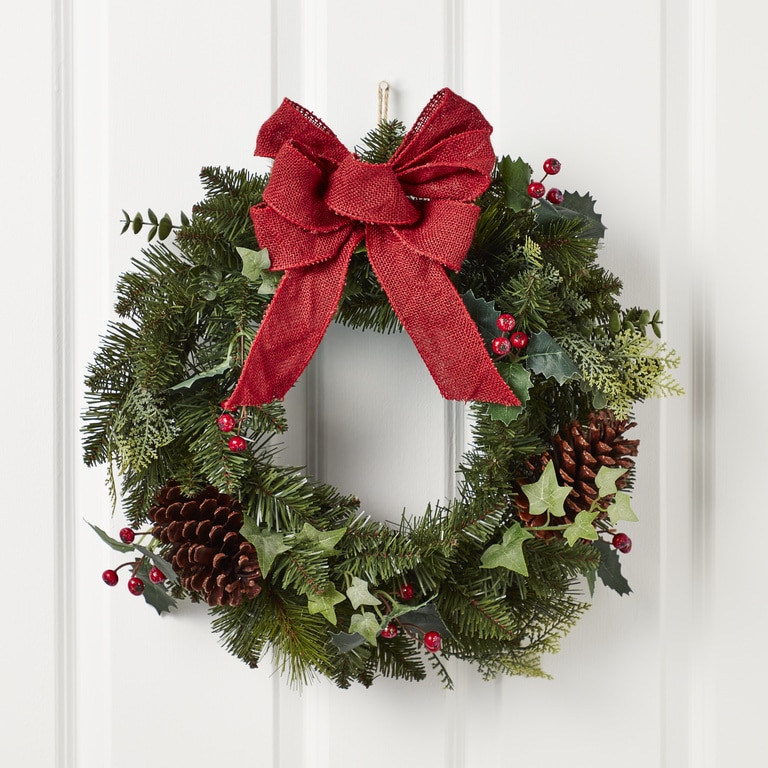 Coronita artificiala traditionala Amden, 50 cm