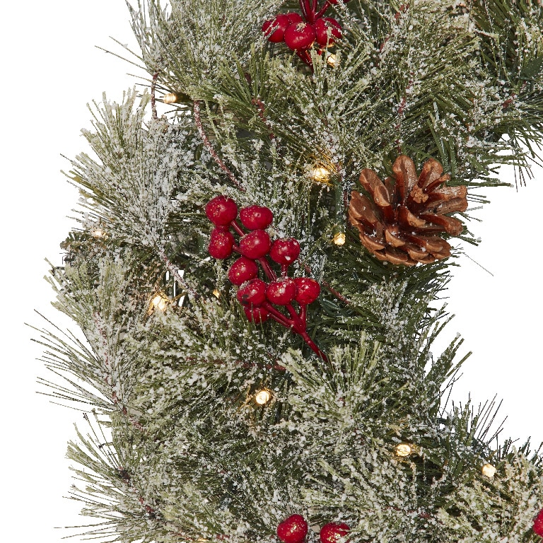 Coronita artificiala Fairview, 60 cm