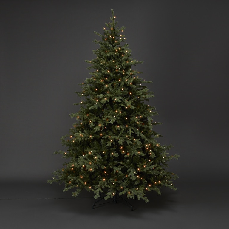 Brad artificial de Craciun Thetford, 228 cm, verde