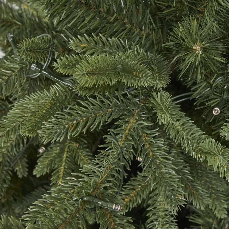 Brad artificial de Craciun Thetford, 228 cm, verde