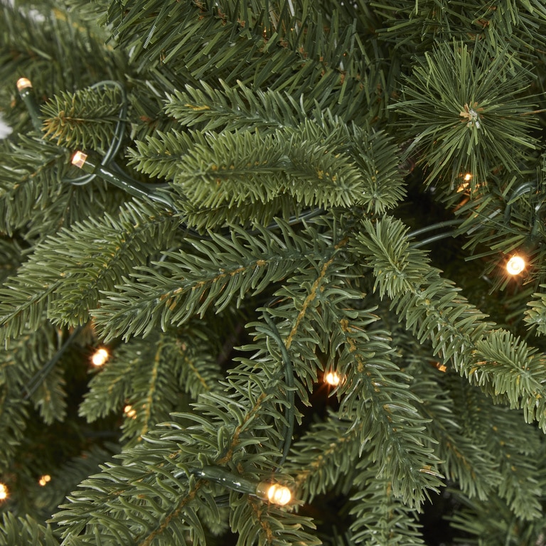 Brad artificial de Craciun Thetford, 228 cm, verde