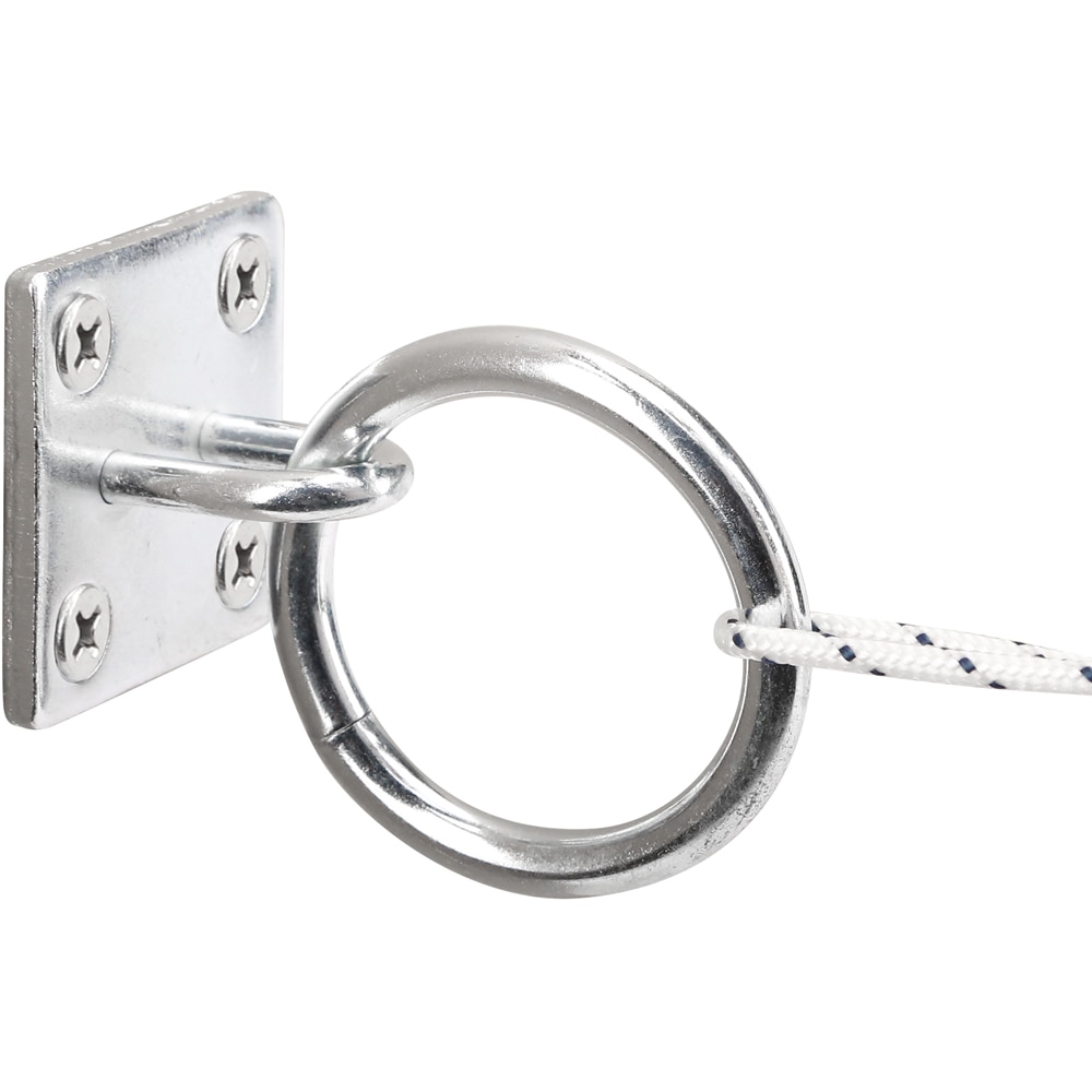 Inel mobil pe placuta DIALL, otel, 50 mm, 2 buc