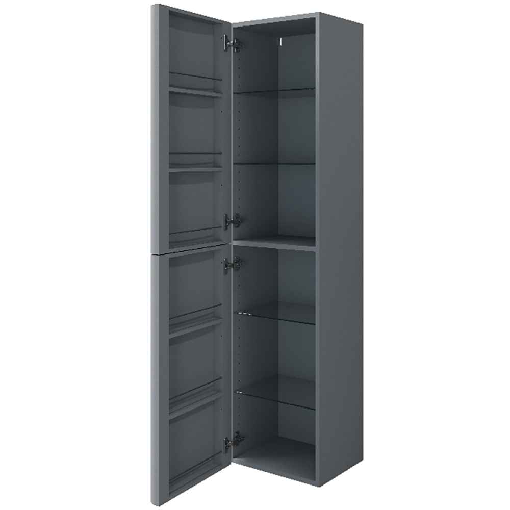 Coloana baie GOODHOME Himalia, 40 x 36 x 160 cm, gri