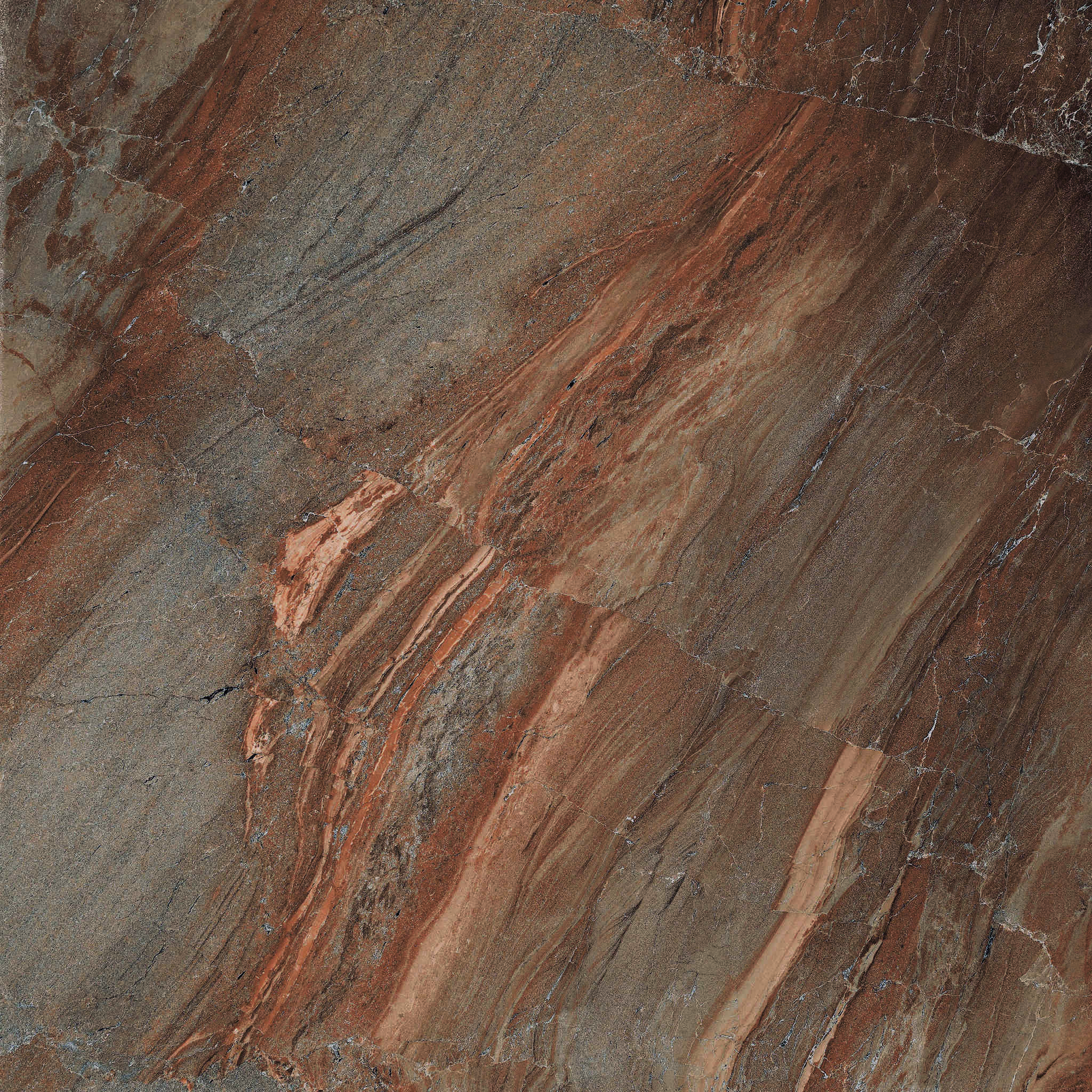 Gresie interior Serra Dolomiti, maro, portelanata, 60 x 60 cm, suprafata 1,08 mp