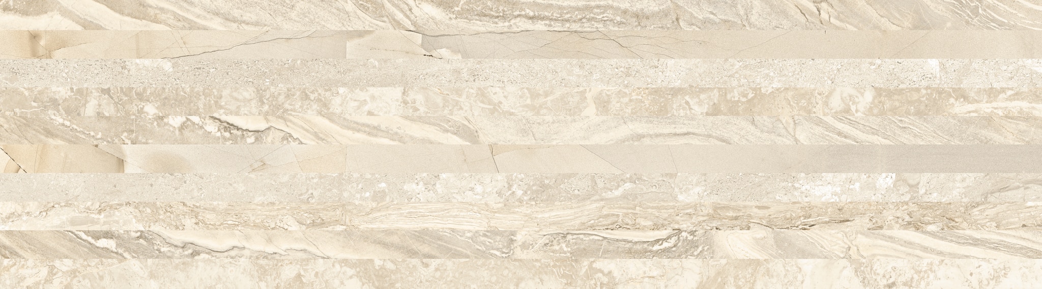 Gresie interior/exterior Serra Muretto, crem, portelanata, 62 x 17 cm, suprafata 1,37 mp