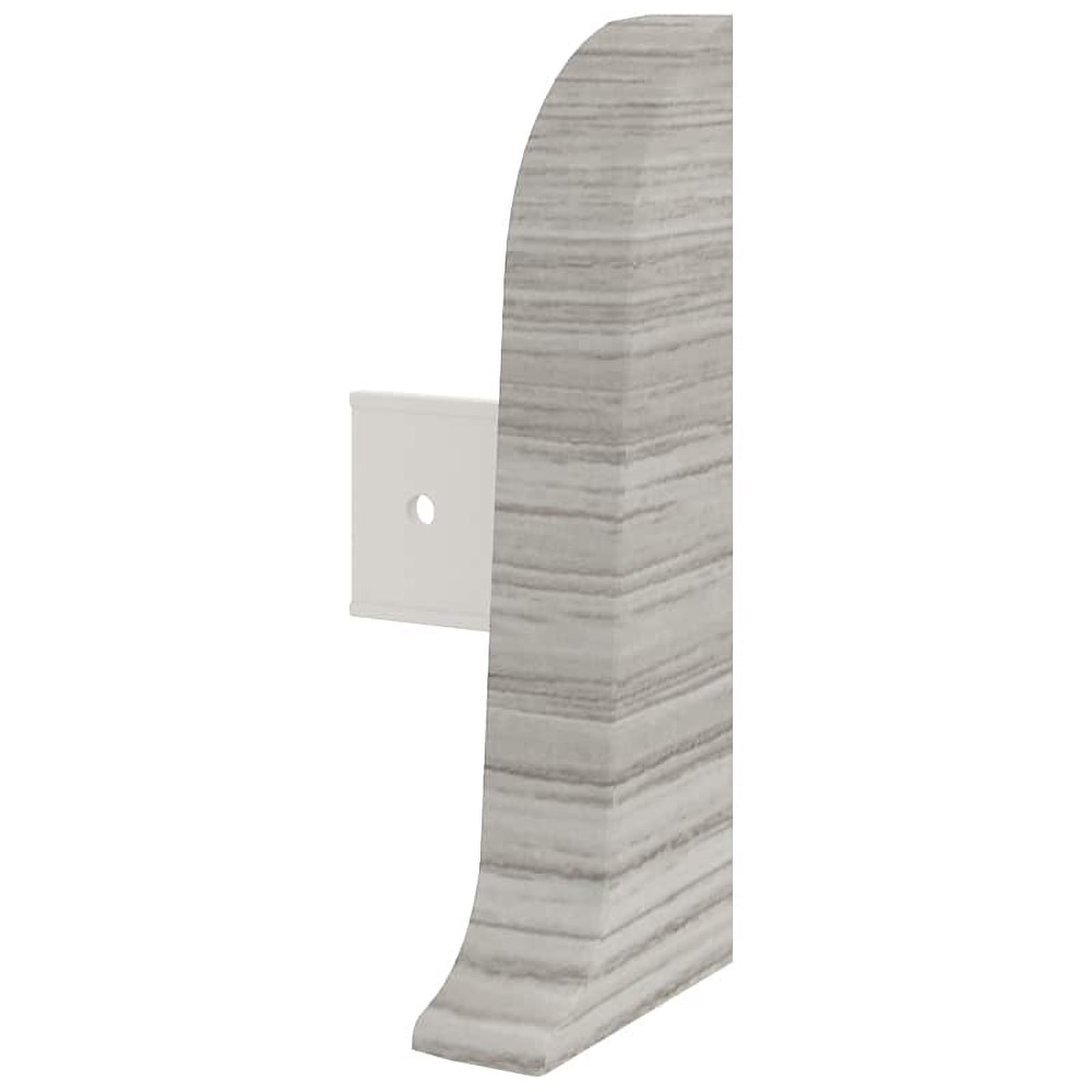 Terminatie VILO Flex 5102, PVC, 5.5 cm, 2 bucati, gri