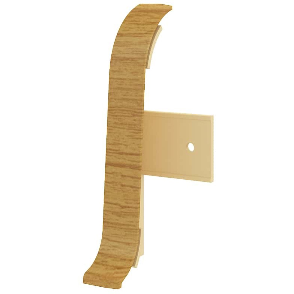 Terminatie stanga - dreapta VILO Flex 530, PVC, 5.5 cm, 2 bucati, stejar Arizona
