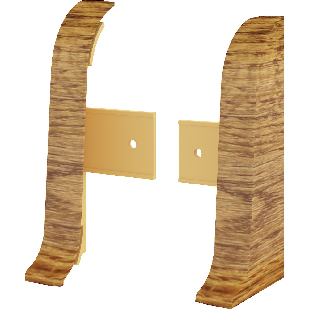Terminatie VILO Flex 546, PVC, 5.5 cm, 2 bucati, nuc
