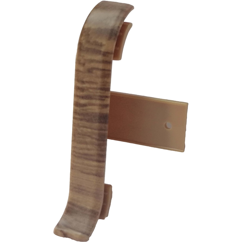 Terminatii stanga - dreapta VILO Flex 555, PVC, 5.5 cm, 2 bucati, maro