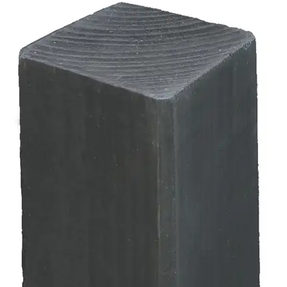 Stalp KLIKSTROM Ozora, lemn, 7 x 7 x 180 cm, gri