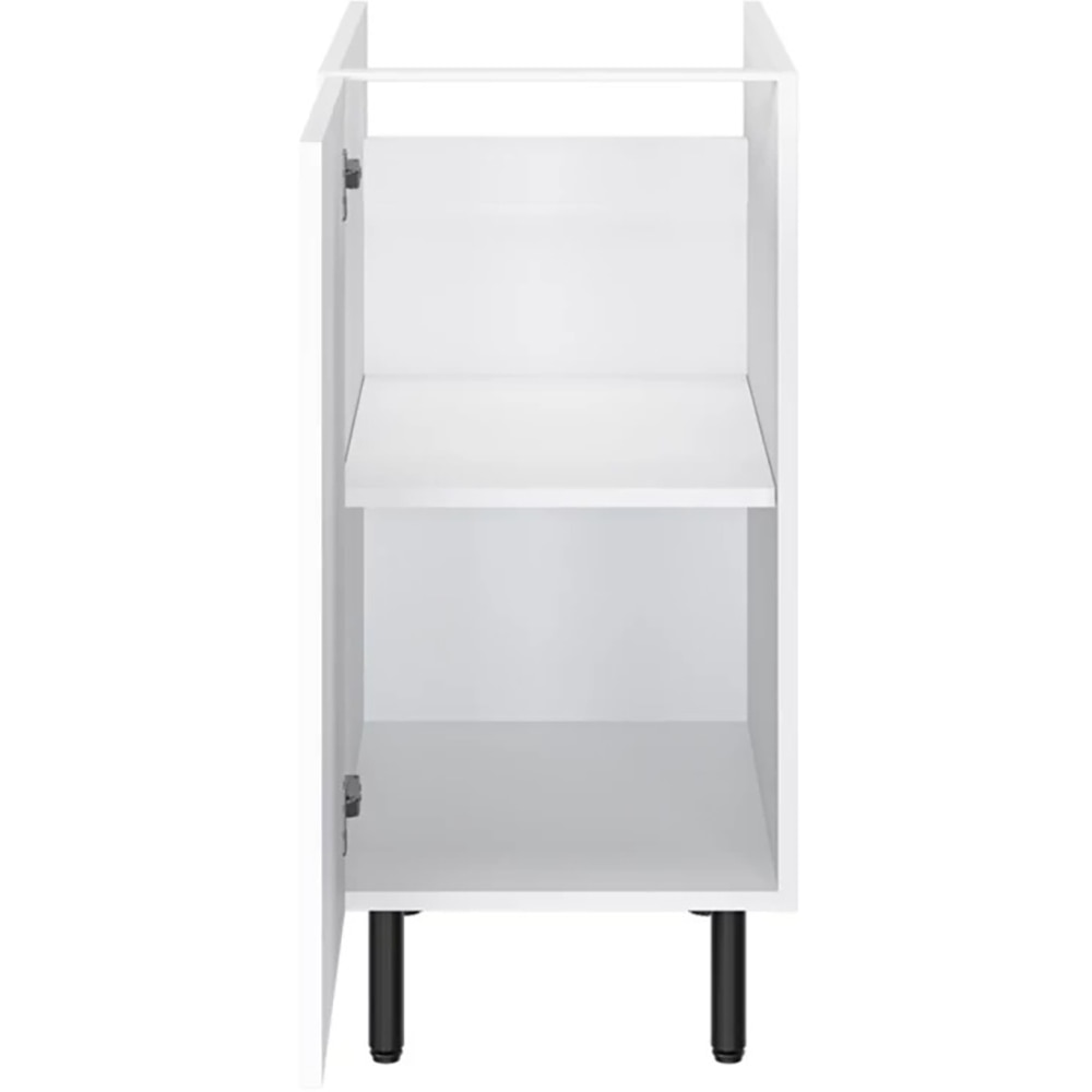 Corp inferior bucatarie Pragma, PAL, 40 x 59 x 86 cm, alb