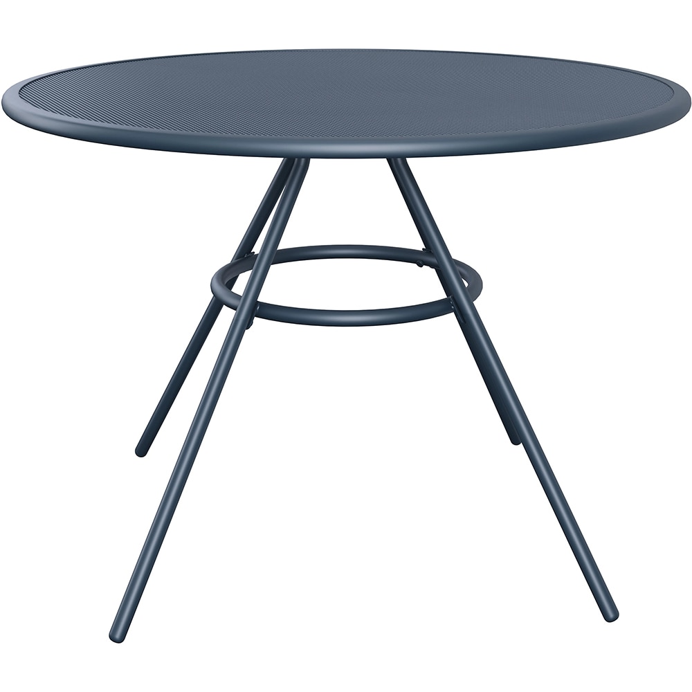 Masa terasa GOODHOME Kilifi, otel, 90 x 90 x 72 cm, albastru