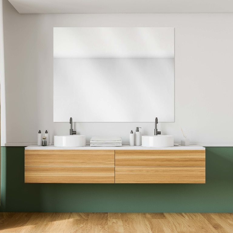 Oglinda baie, 100 x 90 cm  GoodHome Imandra 