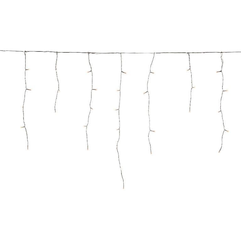 Perdea de lumini ICICLE UOSF2201, 300 leduri, 10m, iluminare alb cald