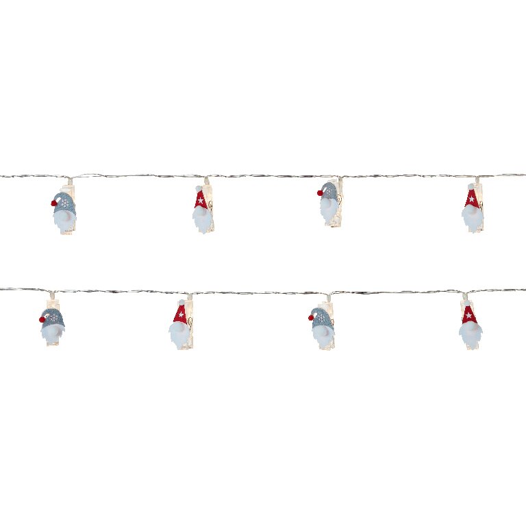 Ghirlanda luminoasa Gonk, 10 LED, iluminare alb cald