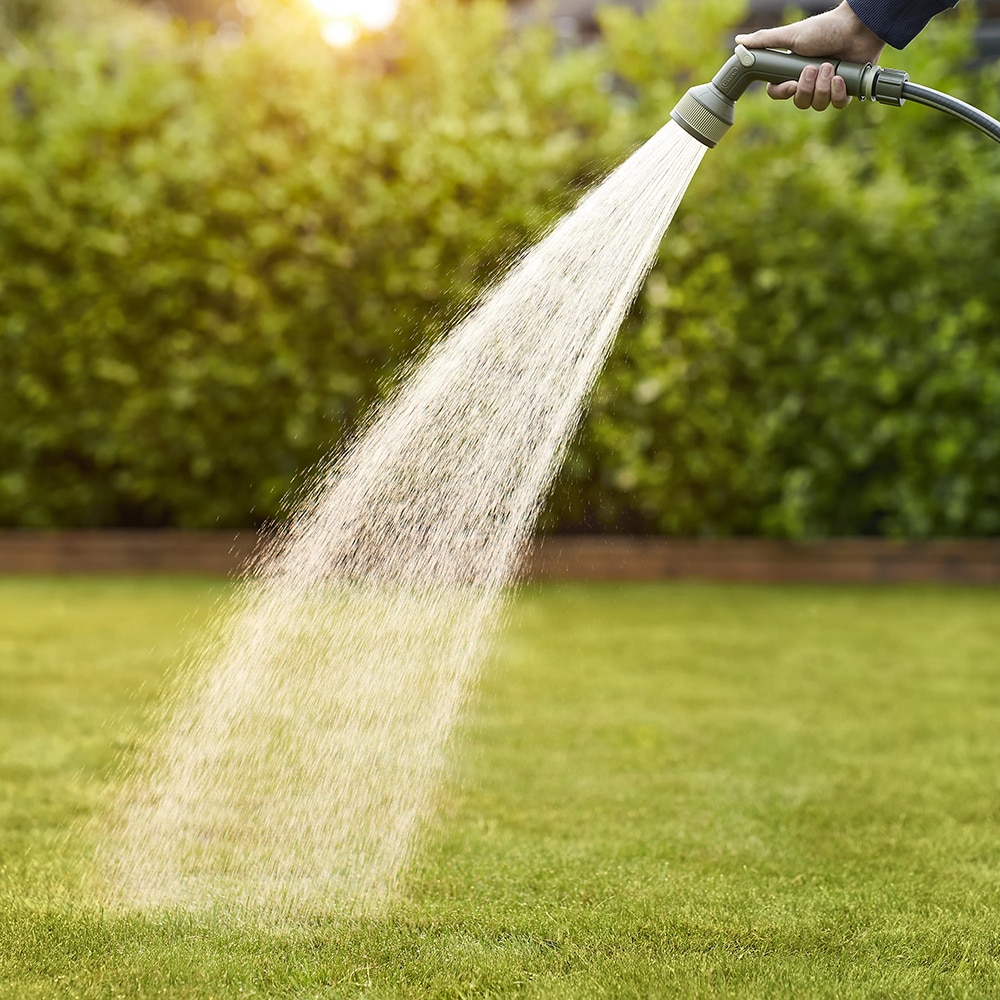 Kit furtun si accesorii VERVE, 15 m, plastic, verde