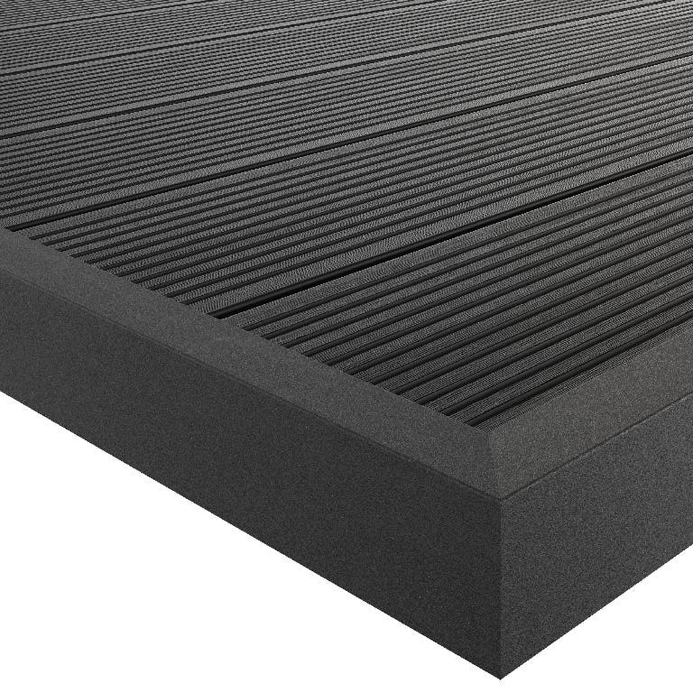 Profil de finisare clipsabil Klikstrom Neva Premium, 220 x 4 x 5.2 cm, forma L, compozit, gri