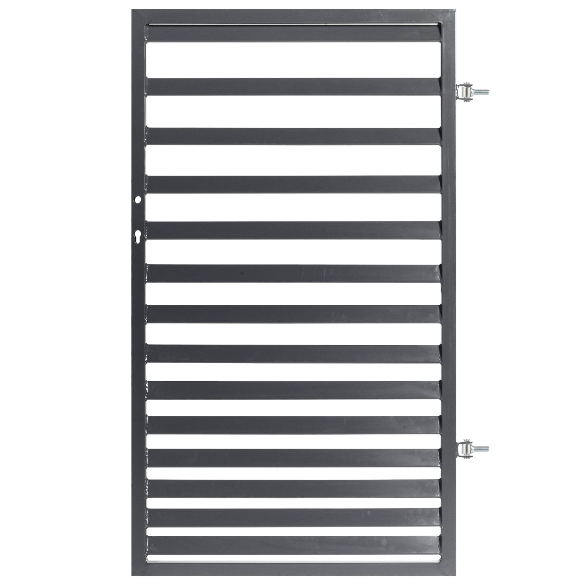 Poarta metalica pietonala Stela, otel galvanizat, 90 x 150 cm, deschidere dreapta  Polbram