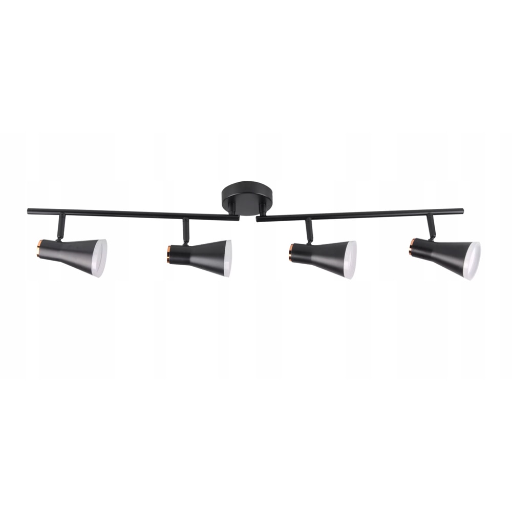 Lampa LED Berg 318183, 4 x 16.8W, 1700lm, negru