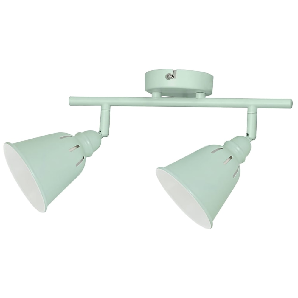 Plafoniera LED POLUX Fiona 311061, E14, 2 x 8W, verde