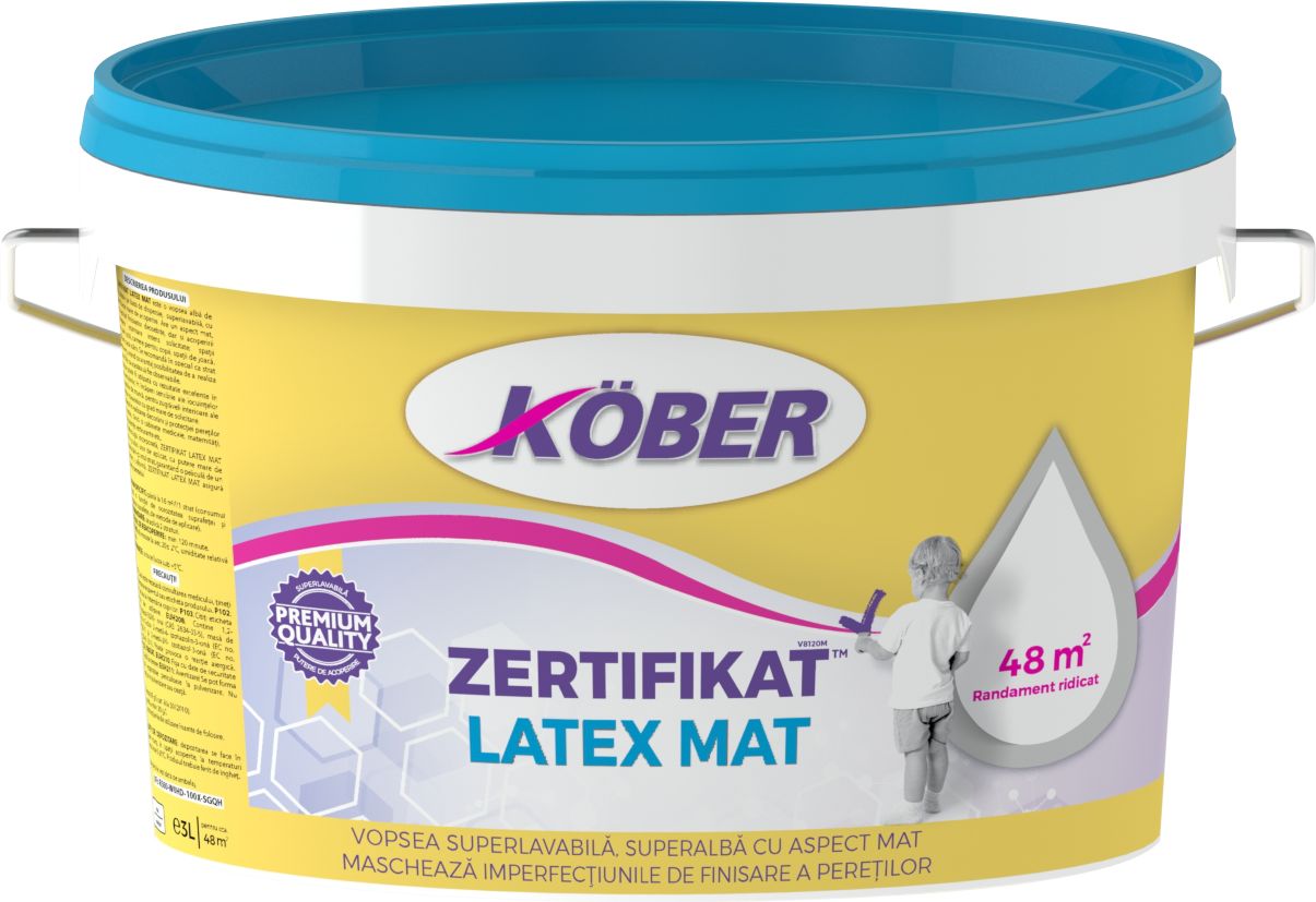 Zertifikat Latex Mat 3 L