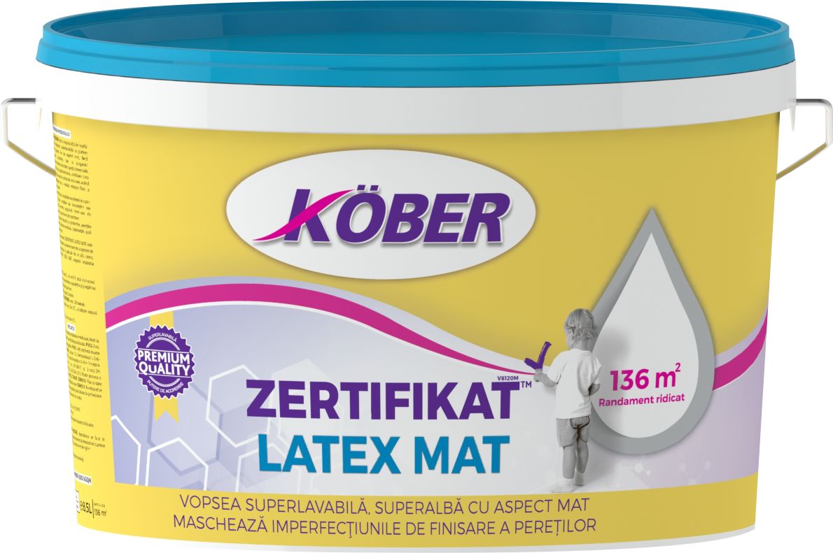 Zertifikat Latex Mat 8.5 L