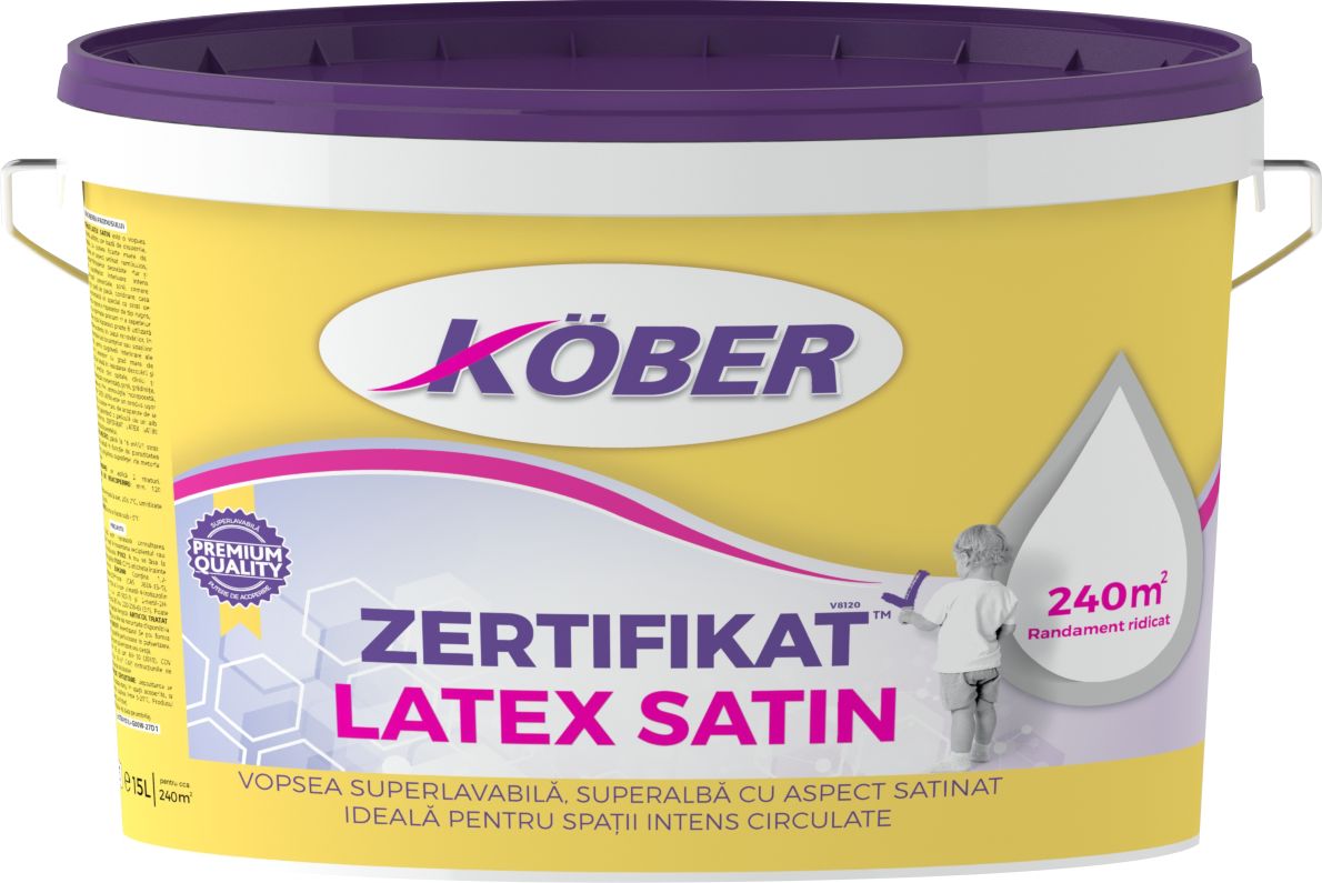Zertifikat Latex Satin 15 L