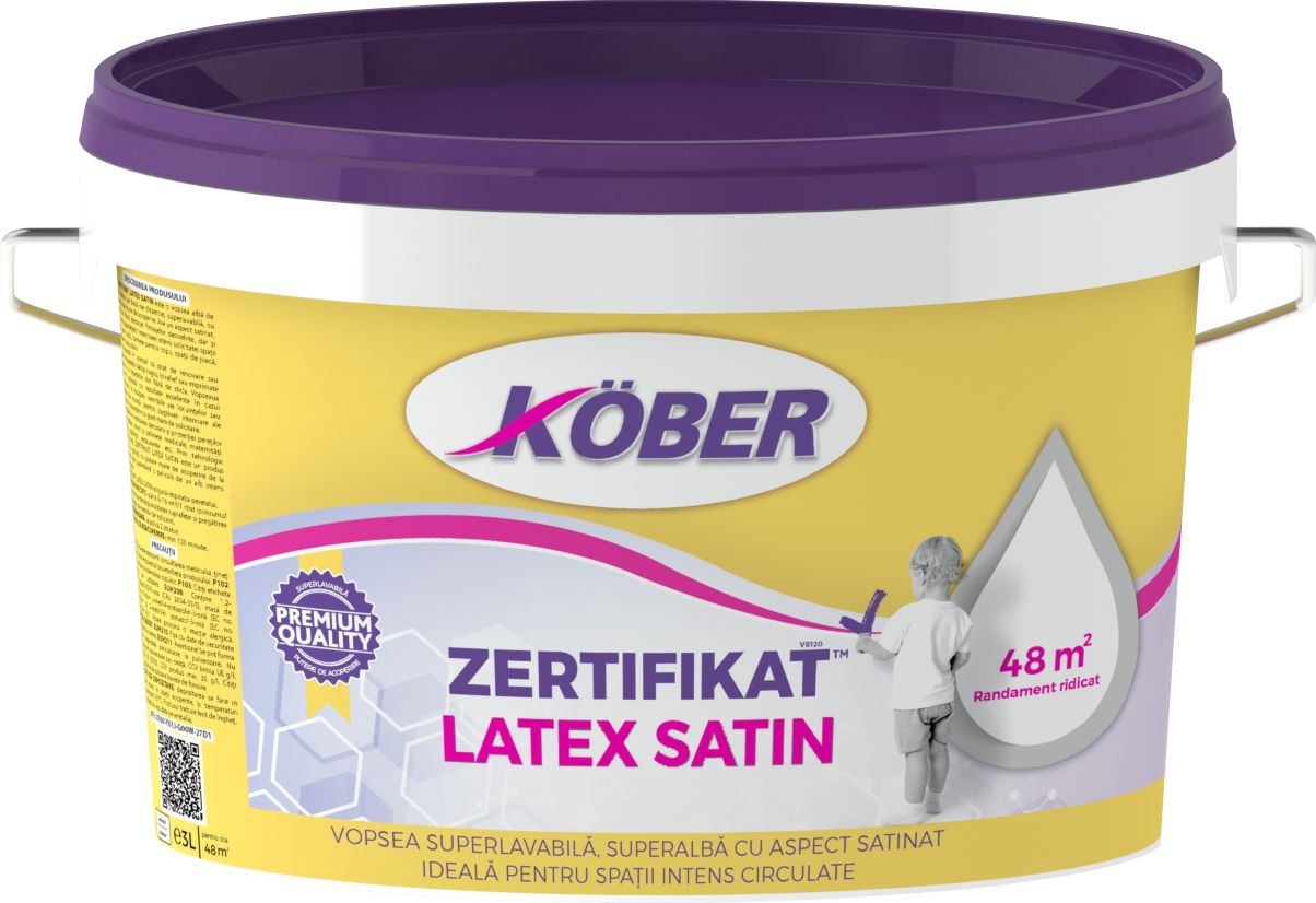 Zertifikat Latex Satin 3 L