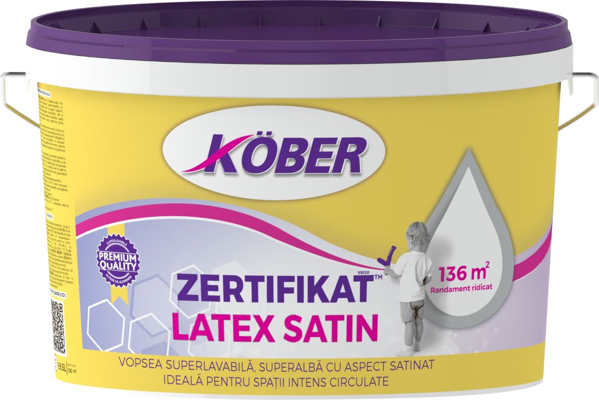 Zertifikat Latex Satin 8.5 L