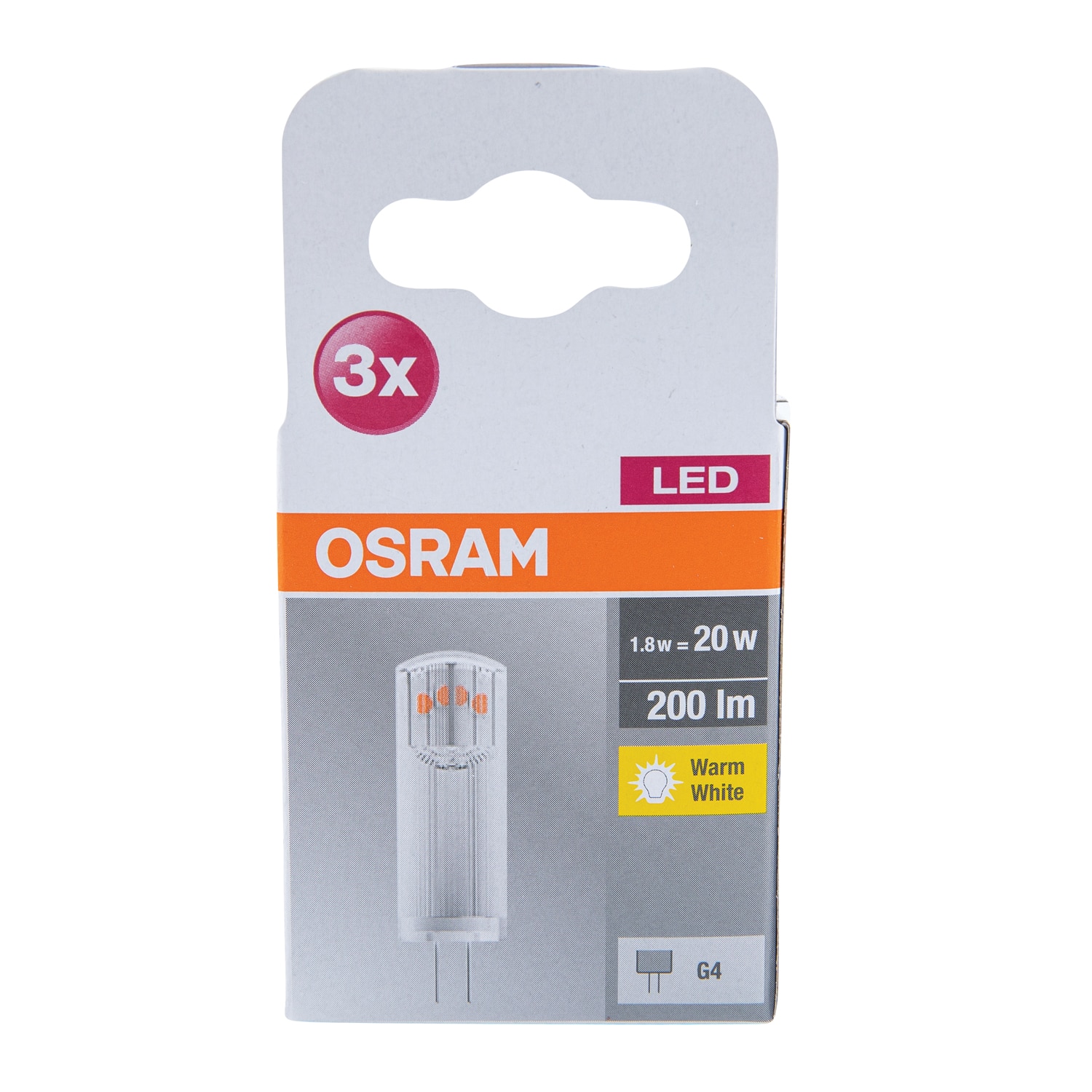 Led Base Pin Cl 20 1.8W 827 G4