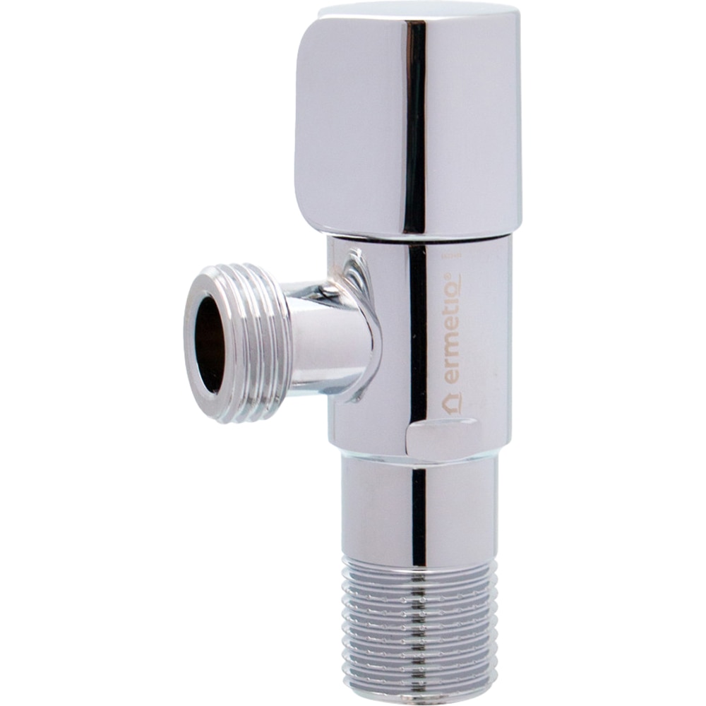 Robinet coltar EVERLINE IEL-CC12, 1/2" x 1.2", inox, argintiu