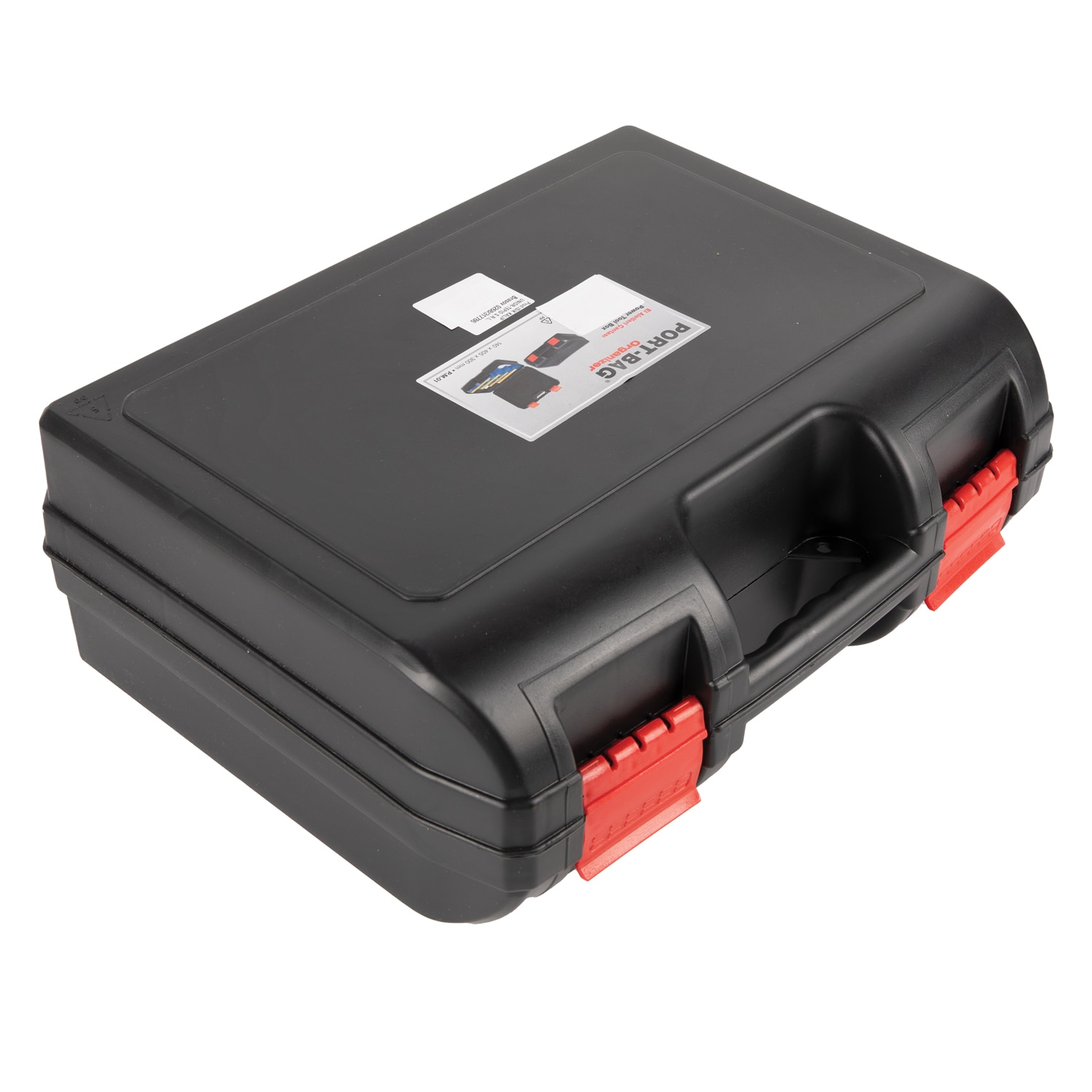 Cutie din plastic pentru masina de gaurit, 40.5 x 30 x 14 cm • Portbag