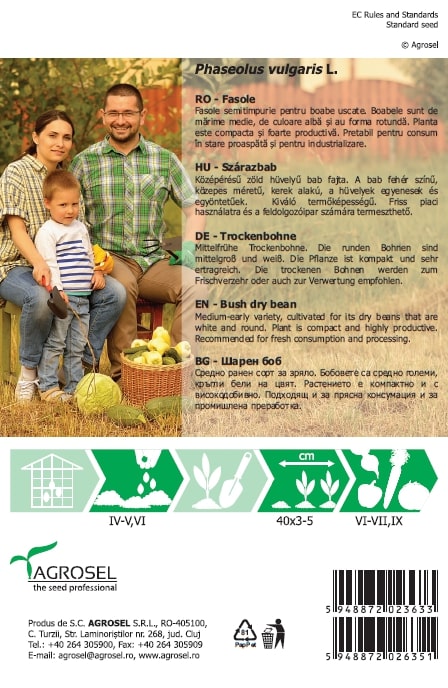 Fasole Iza  Agrosel