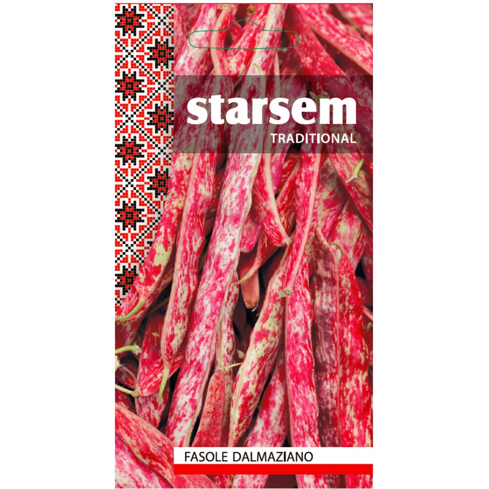 Seminte de legume Fasole Dalmaziano, 1 plic