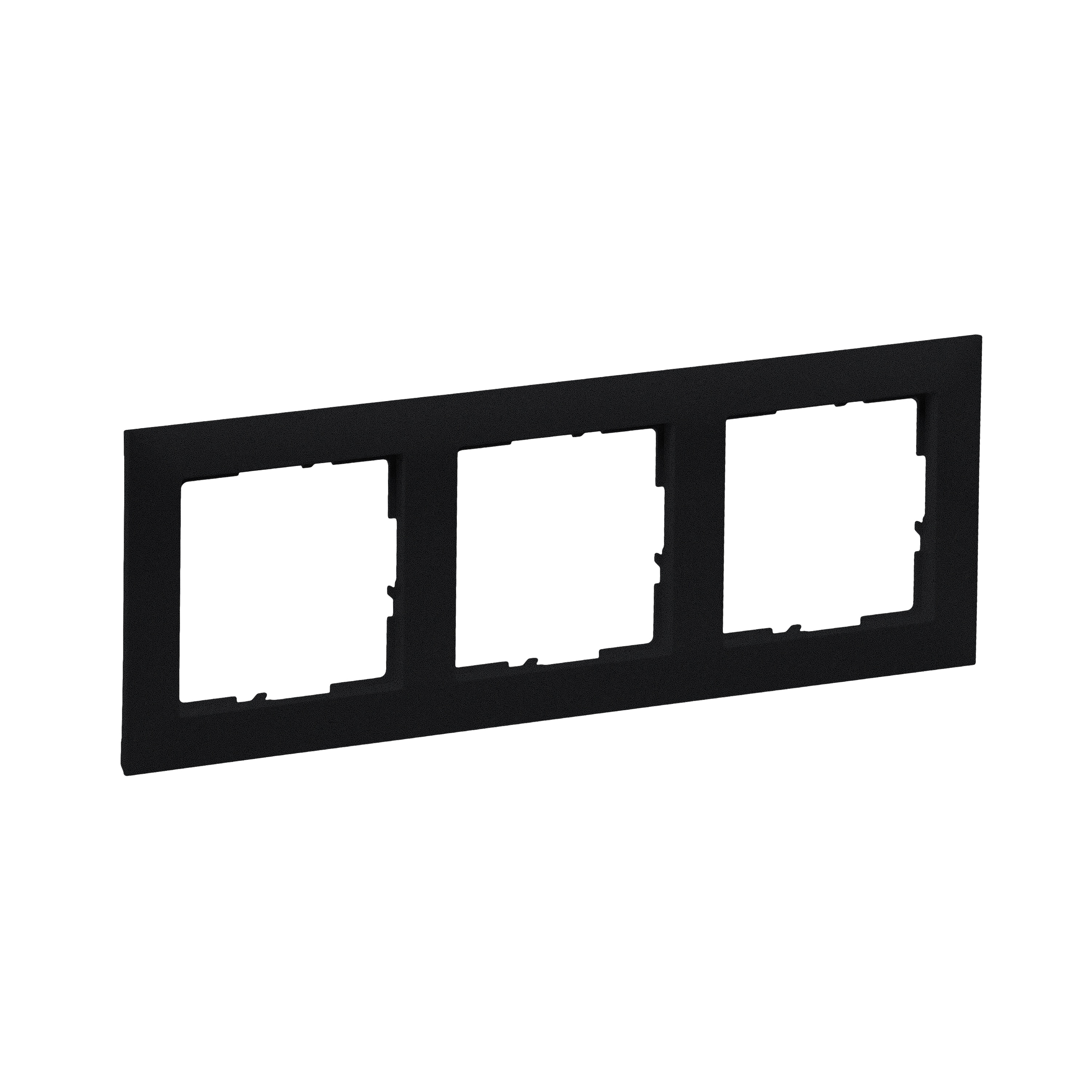 Rama 3 posturi, negru