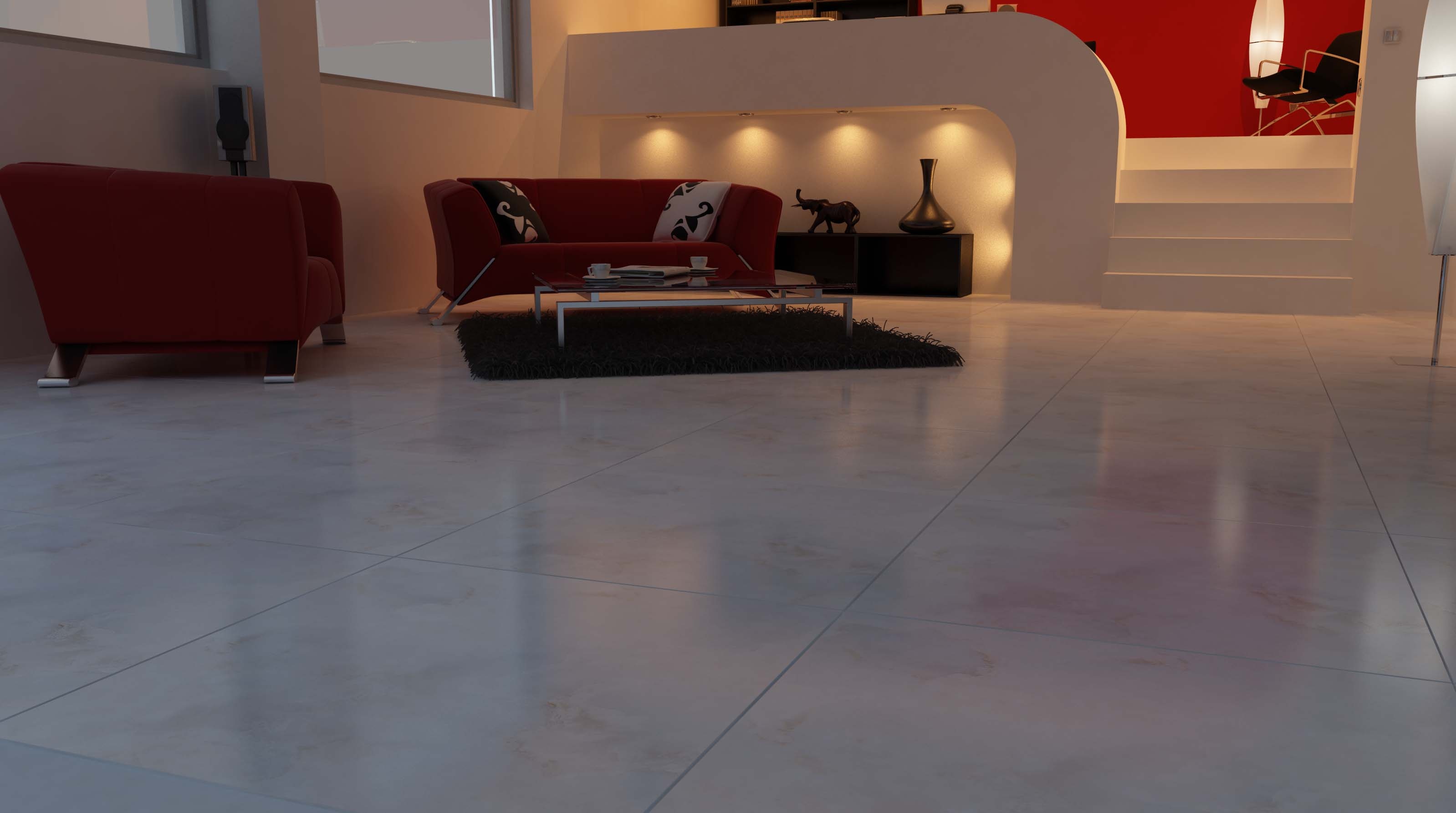 Gresie Interior/Exterior, Bej, 45 x 45 cm, suprafata 1,23 mp Kai Ocean