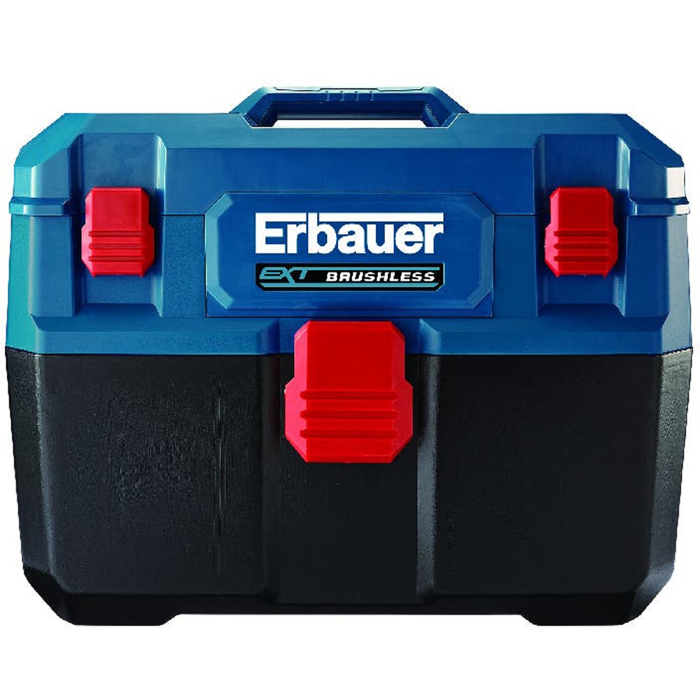 Aspirator umed-uscat Erbauer, 18V, 14l, albastru-negru