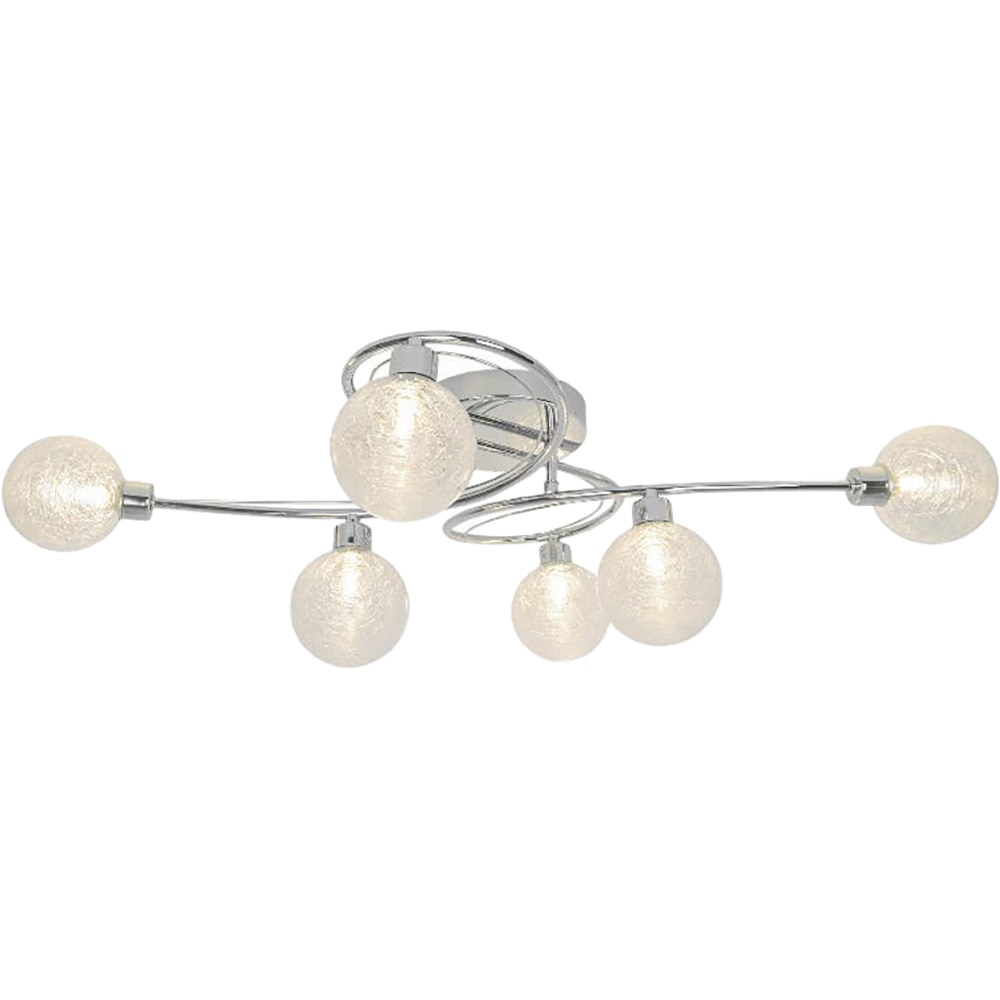 Lampa 6 becuri GOODHOME Onnes, 25W, G9, crom