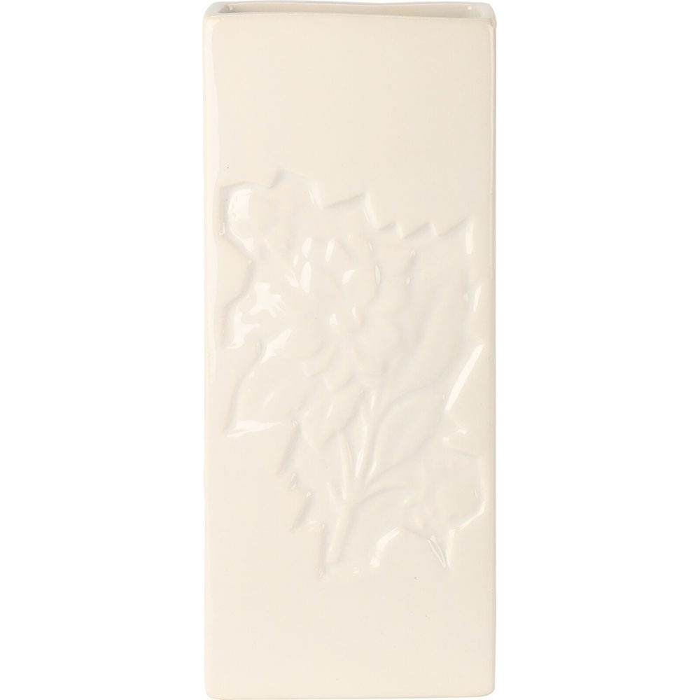 Umidificator pentru calorifer, 20.5 x 8 x 3.5 cm, ceramic, alb, diverse modele cu flori