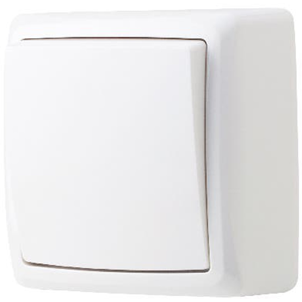 Intrerupator simplu aplicat Jacobsen, clapeta, alb