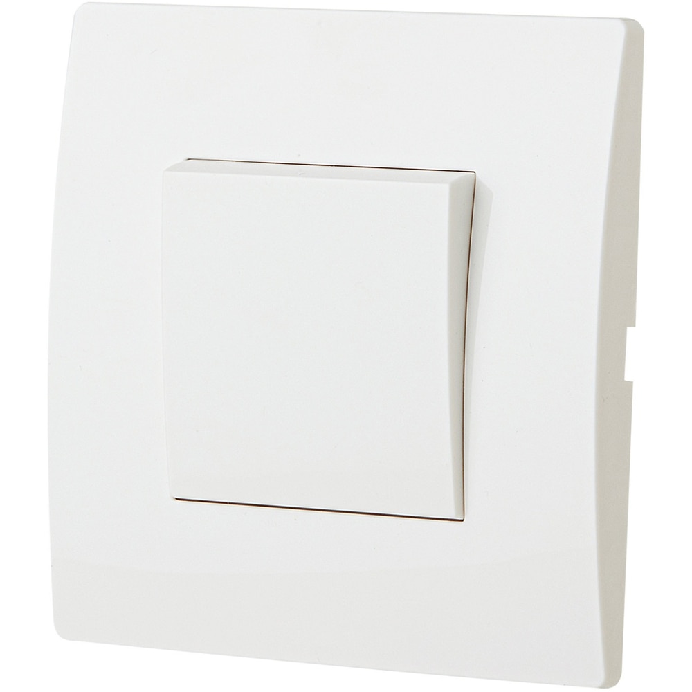 Intrerupator OPP, clapeta, alb