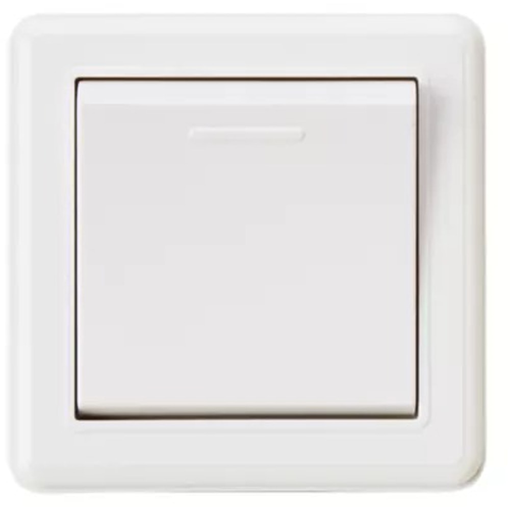 Intrerupator aplicat OPP, clapeta, alb