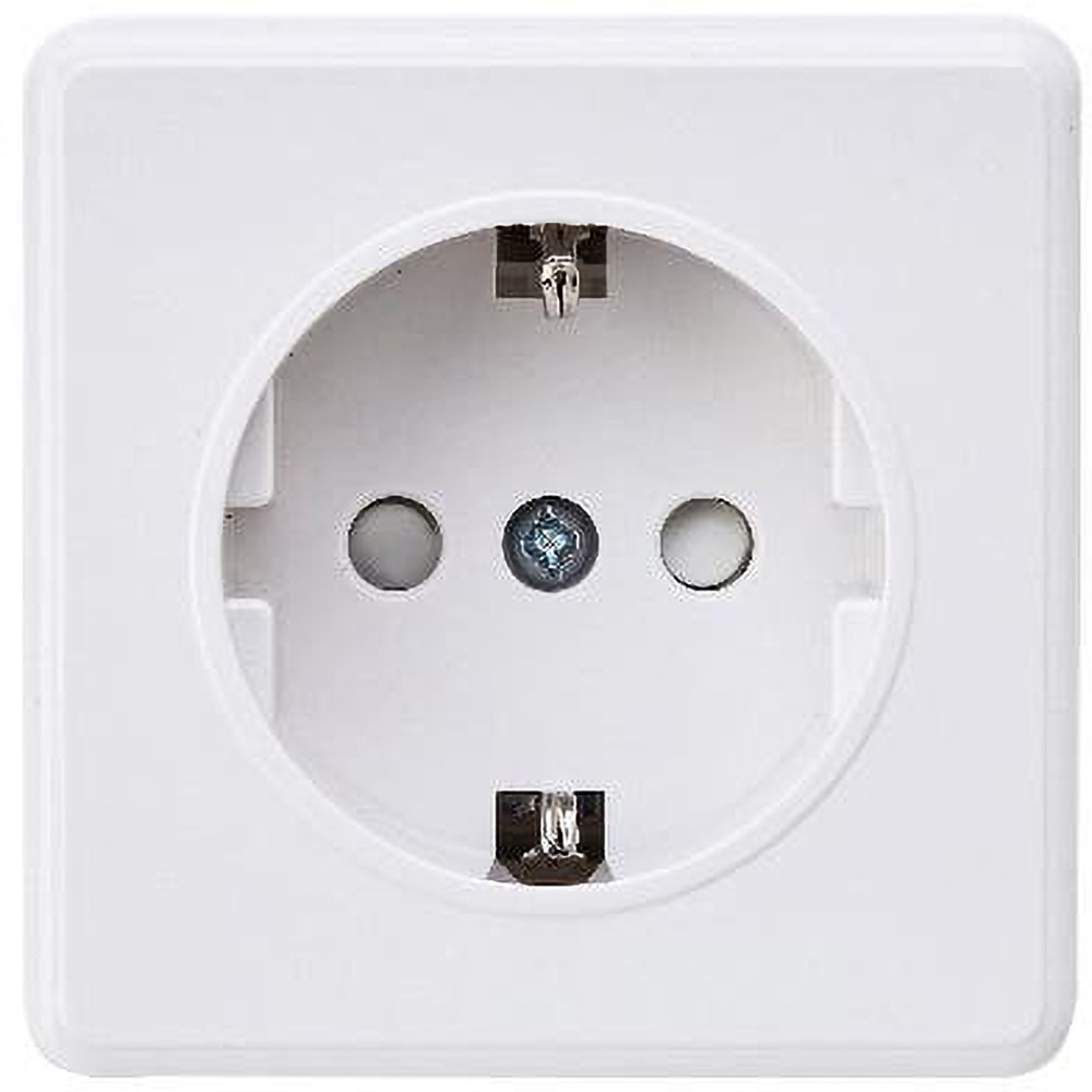 Priza Schuko OPP1, alb