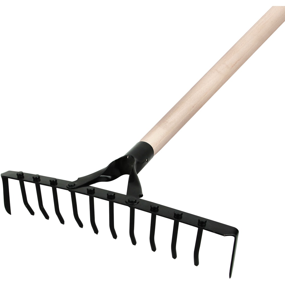 Grebla cu coada EvoTools, otel-lemn, 12 dinti