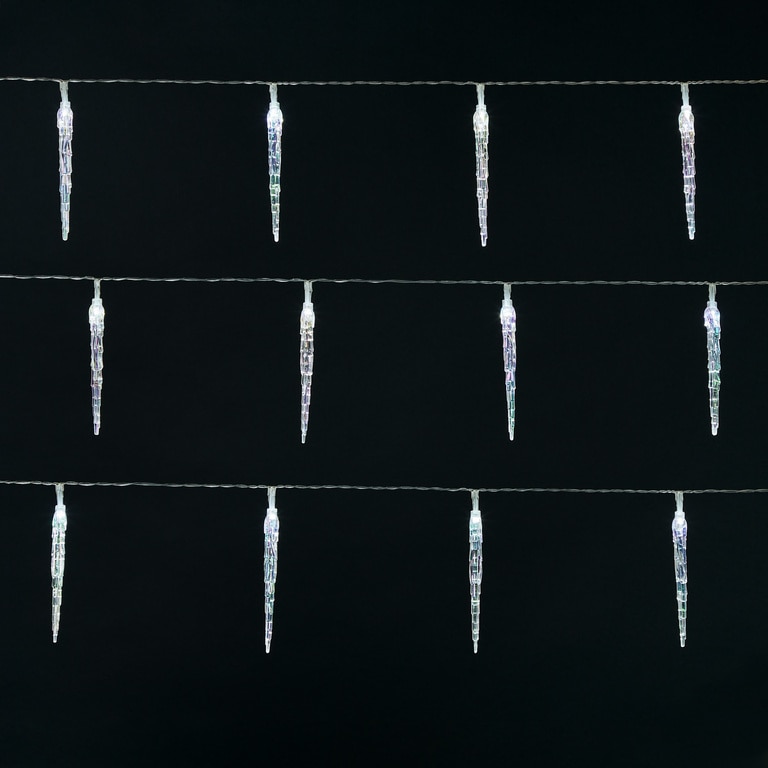 Ghirlanda luminoasa turturi, 20 LED, iluminare alb rece