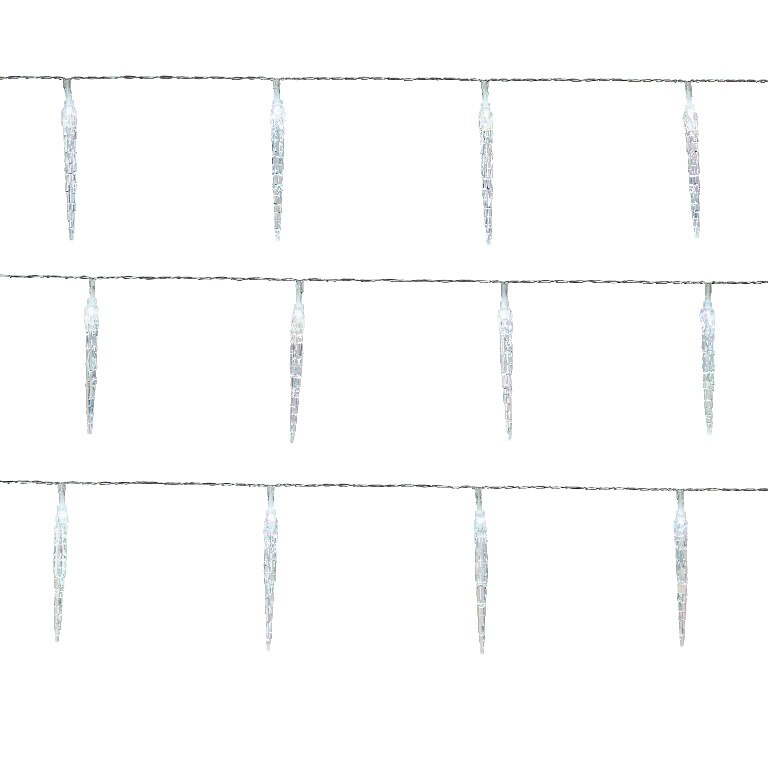 Ghirlanda luminoasa turturi, 20 LED, iluminare alb rece