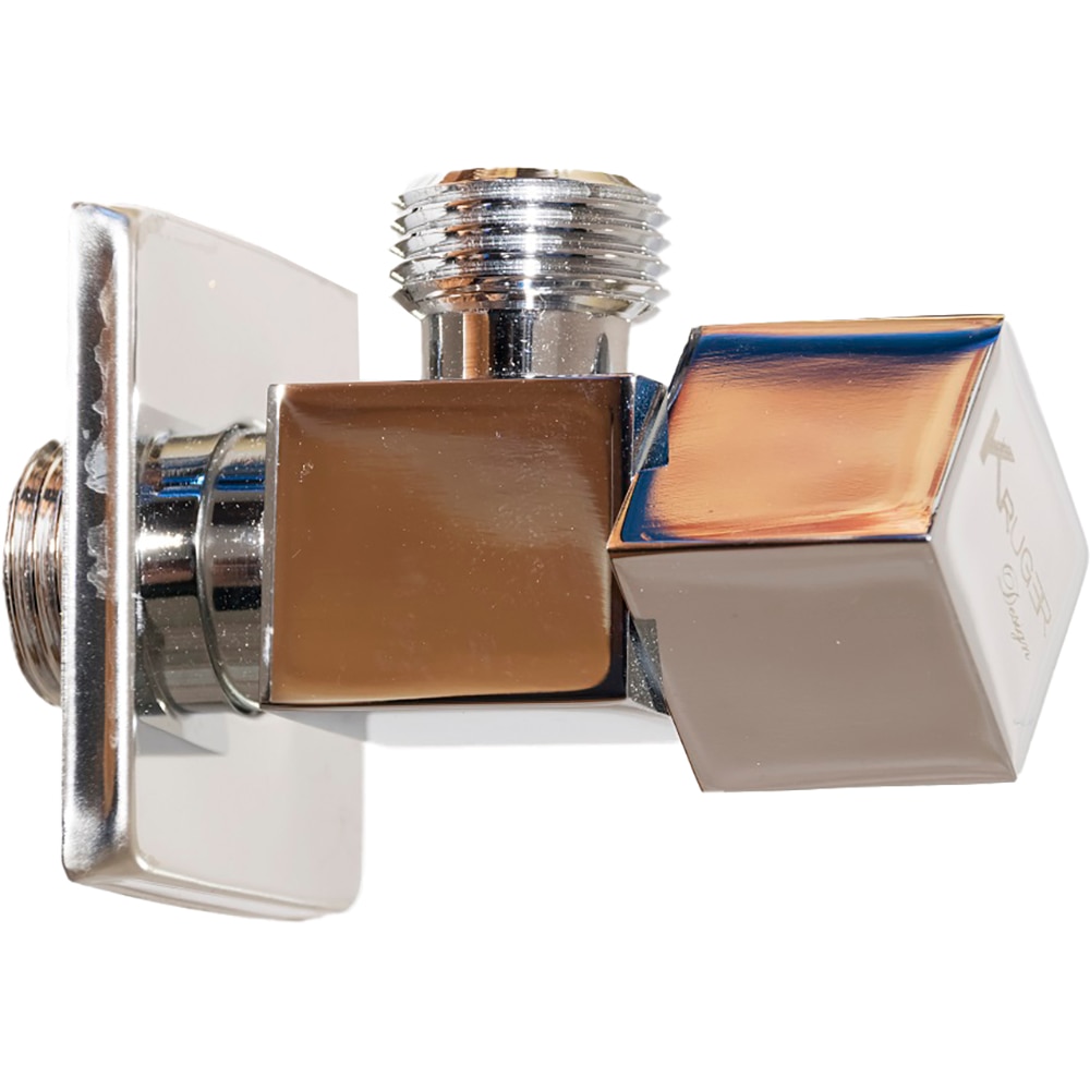 Robinet coltar KRUGER KR-CUB-12-12, 1/2" x 1.2", alama, argintiu