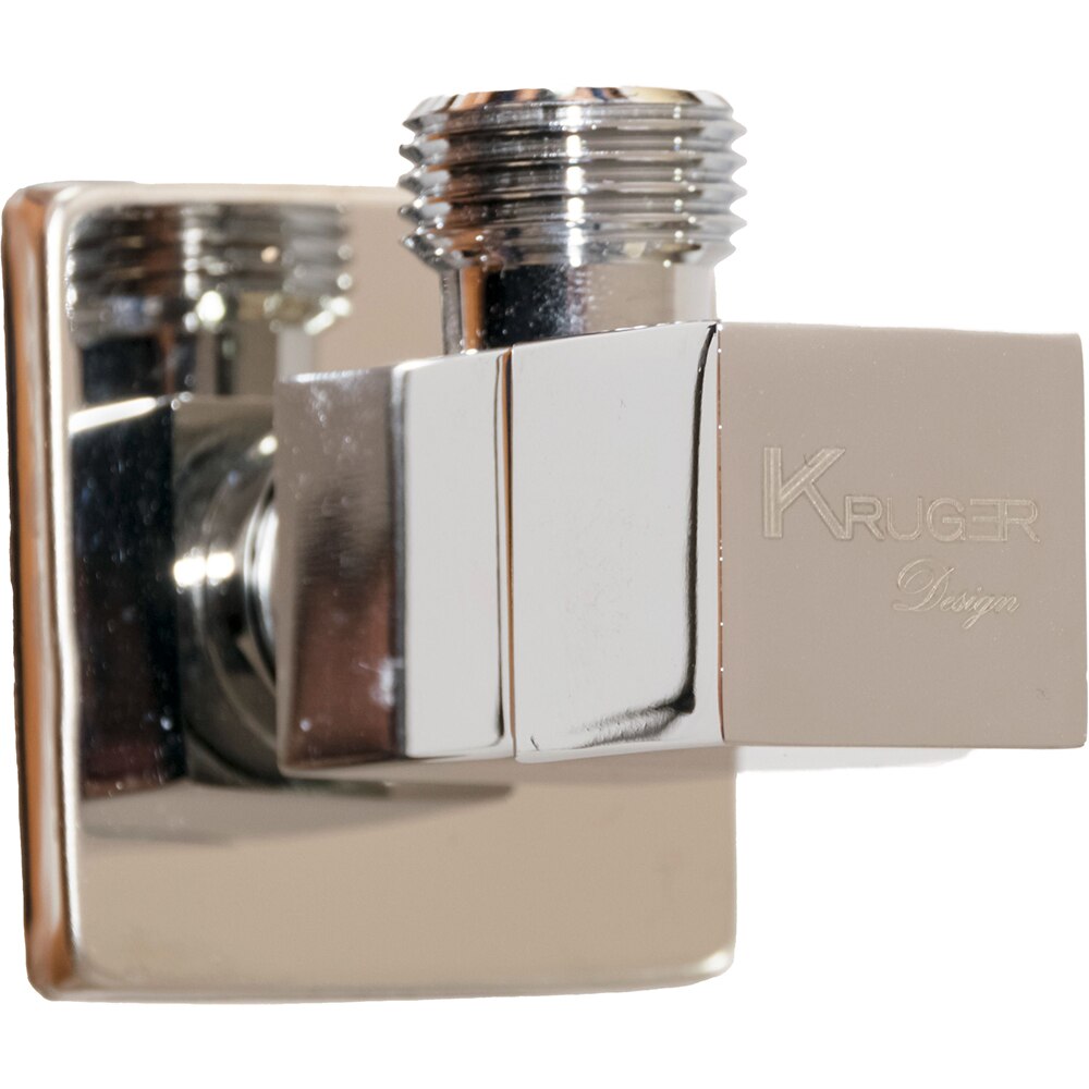 Robinet coltar KRUGER KR-CUB-12-38, 1/2" x 3.8", alama, argintiu