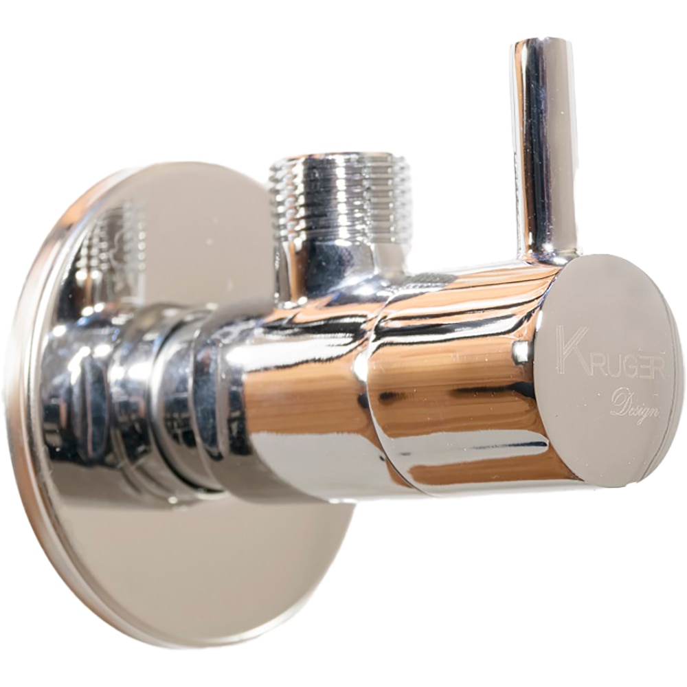 Robinet coltar KRUGER KR-LEV-12-12, 1/2" x 1.2", alama, argintiu