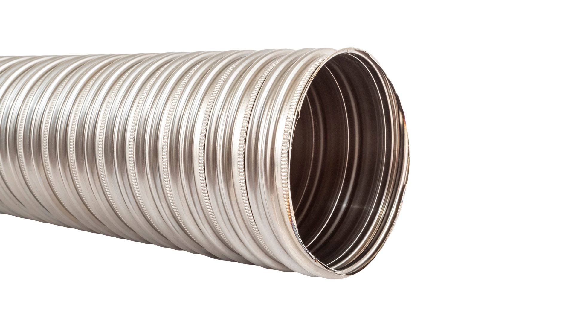 Tub flexibil DP, D130 mm, 2 m, inox 304